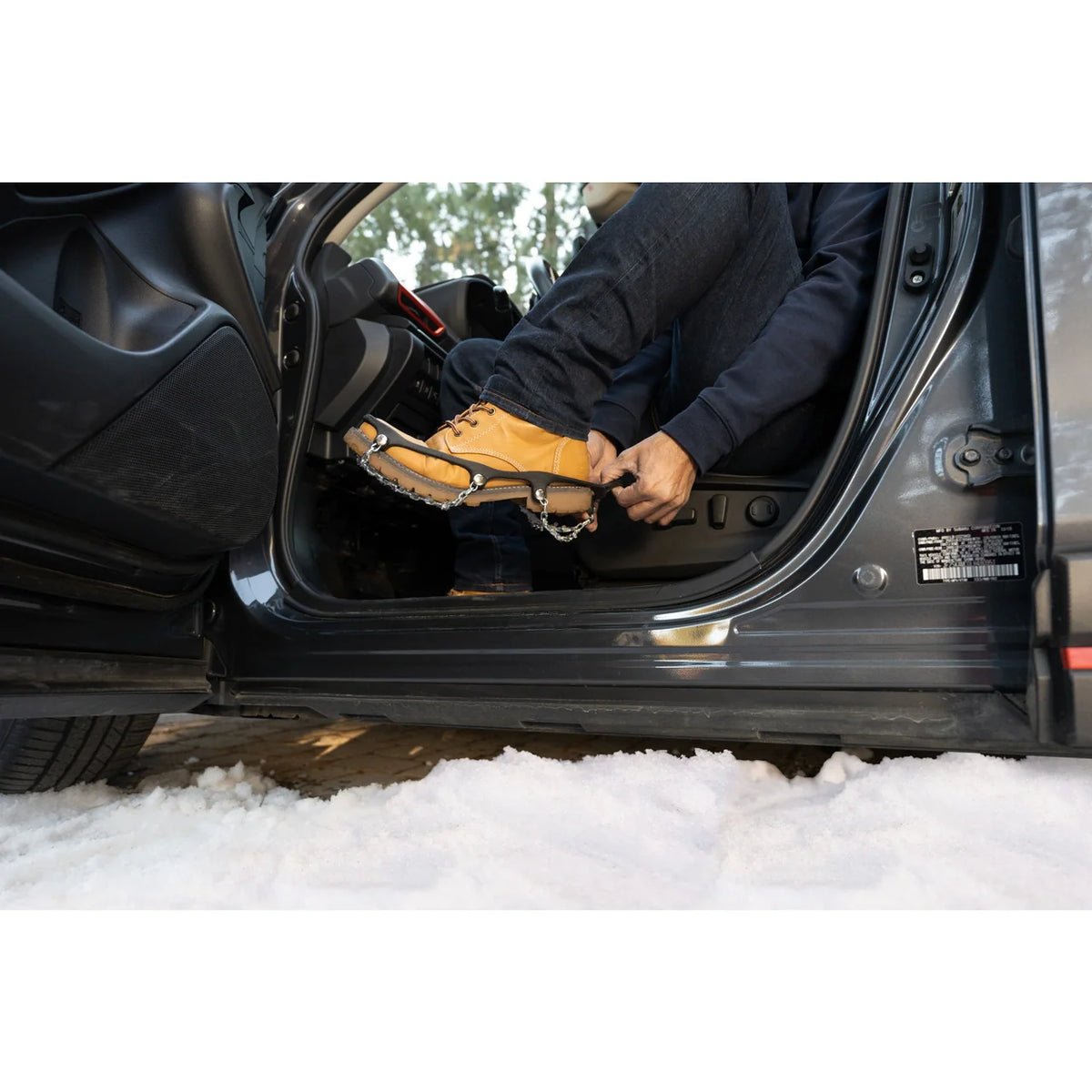 Yaktrax Traction Chains for Walking on Ice and Snow (Pair)