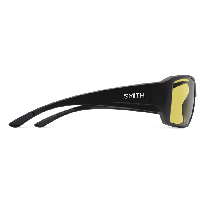 Guide's Choice S Matte Black + ChromaPop Glass Polarized Low Light Yellow Lens