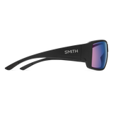 Guide's Choice Matte Black + ChromaPop Glass Polarchromic Rose Blue Mirror Lens