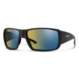 Guide's Choice XL Matte Black + ChromaPop Glass PolarChromic Yellow Blue Mirror Lens