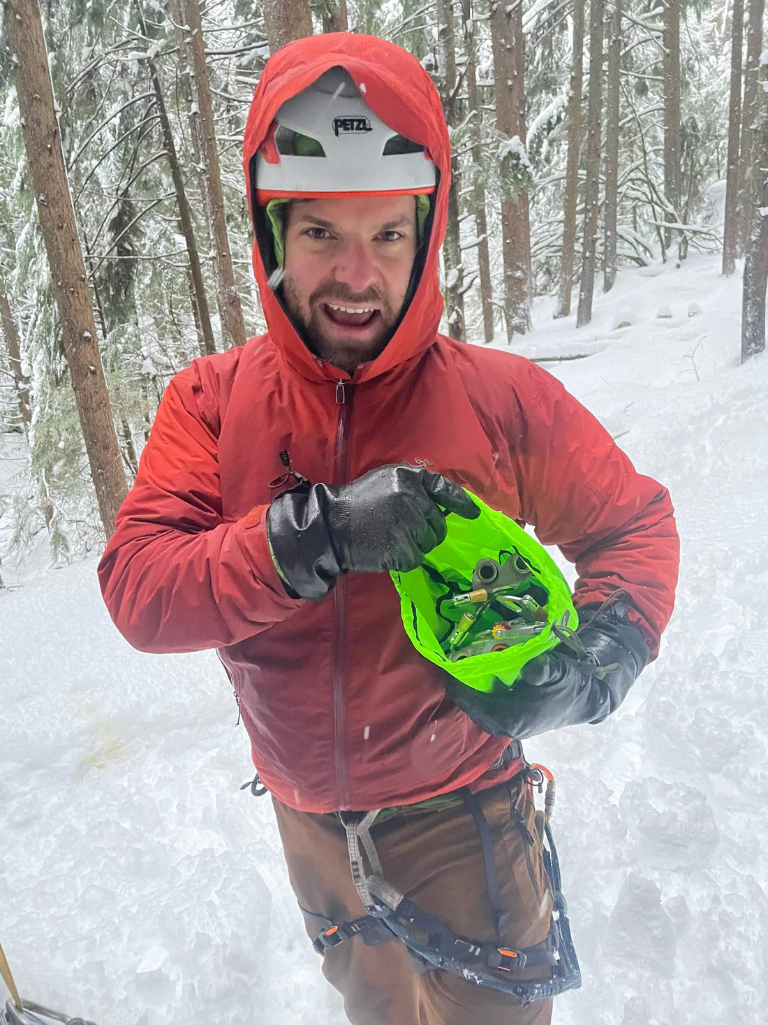 Ice Screw Cannon