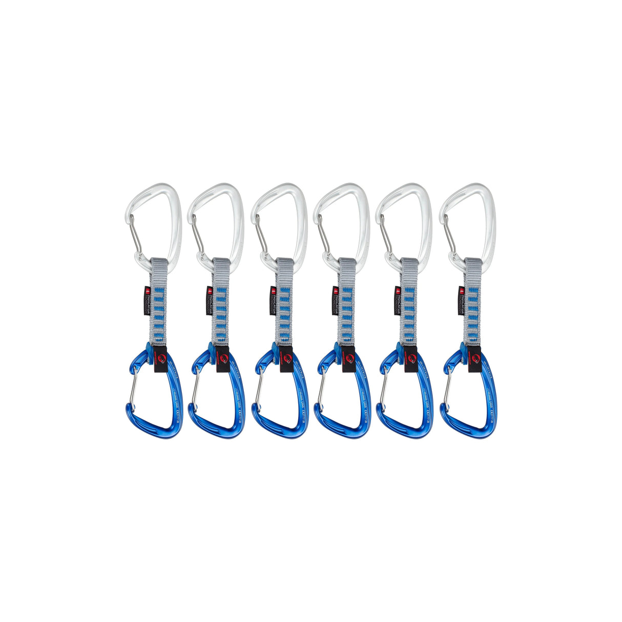 Crag Wire 10 cm Indicator 6-Pack Quickdraws