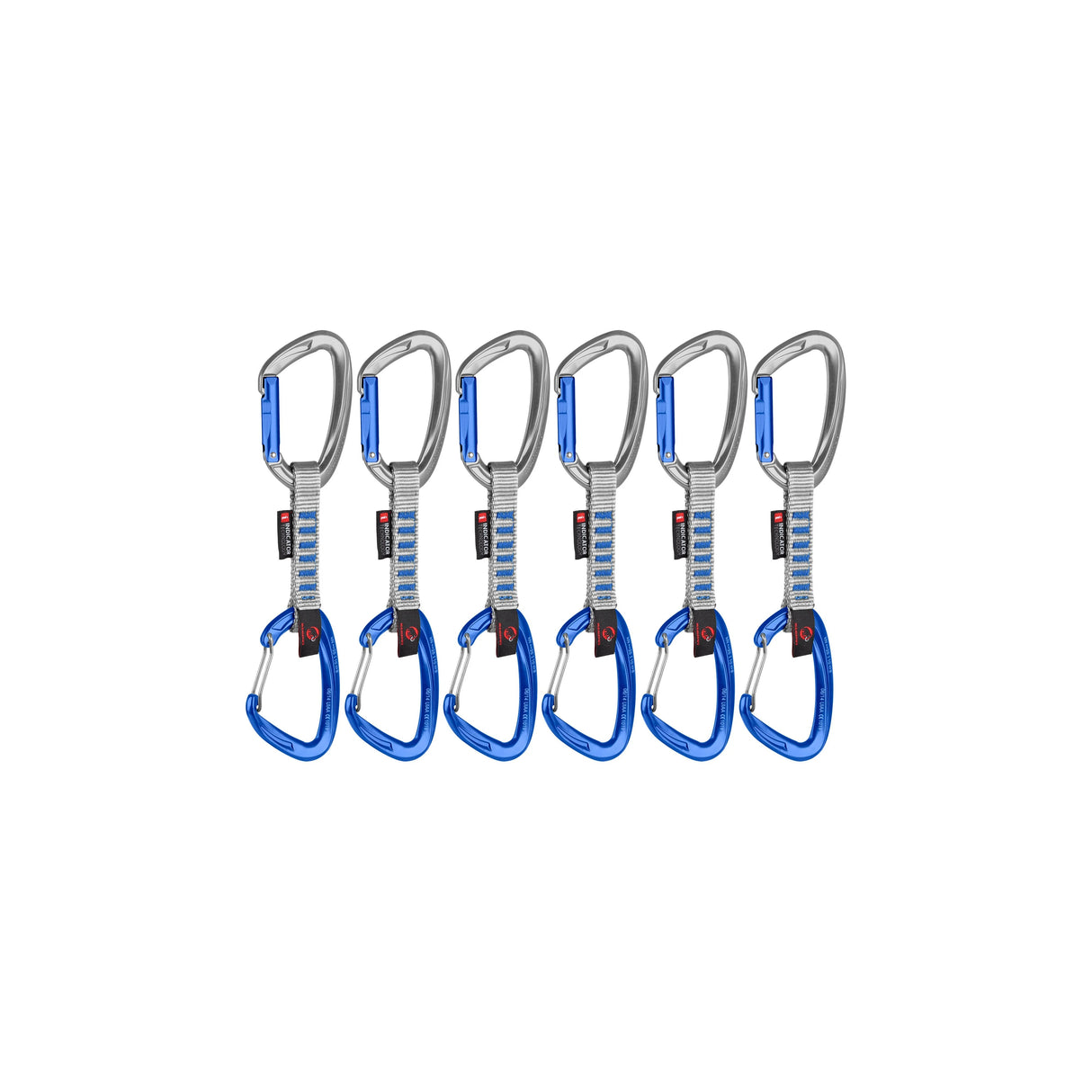 Crag Keylock Wire 10 cm Indicator 6-Pack Quickdraws