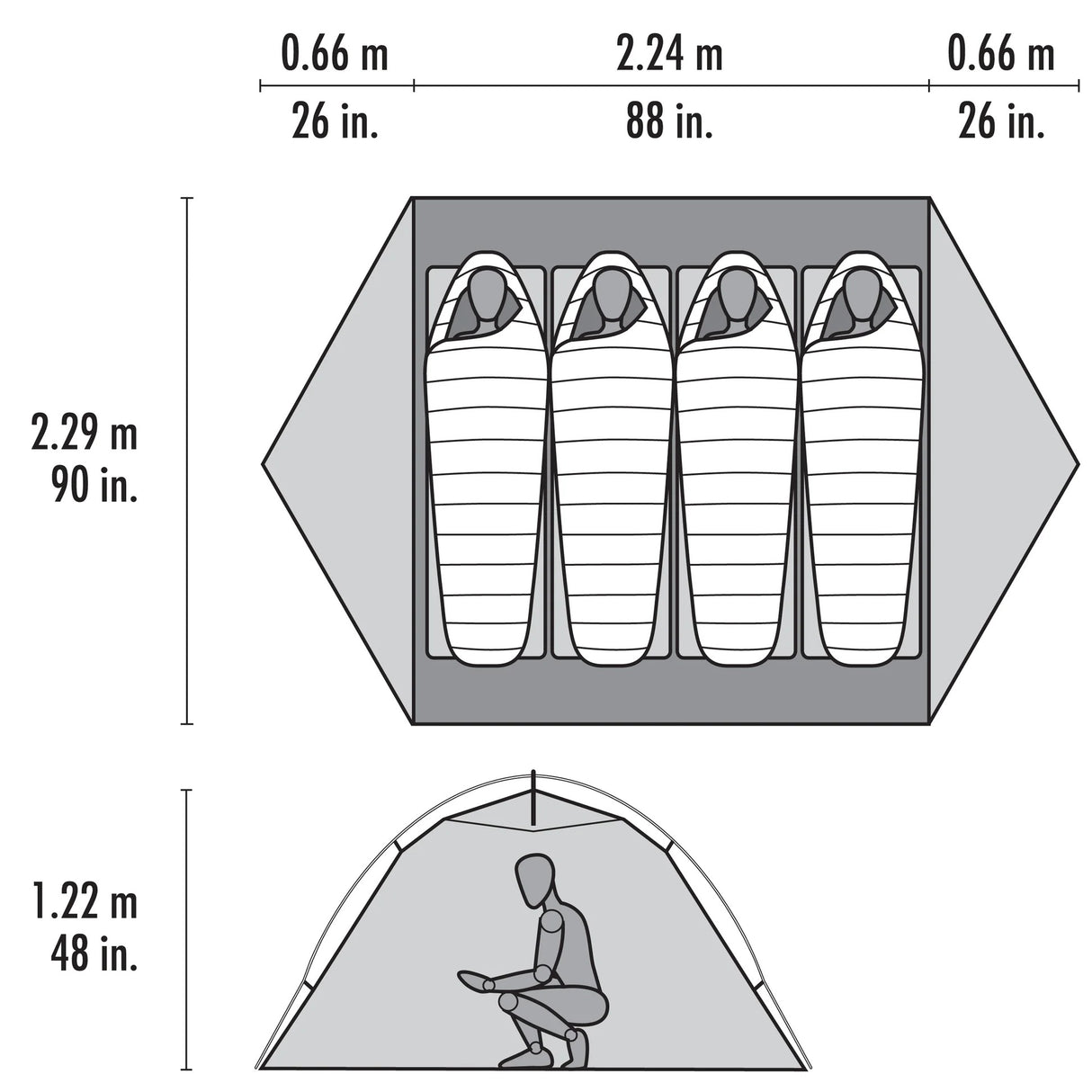 Elixir™ 4-Person Backpacking Tent