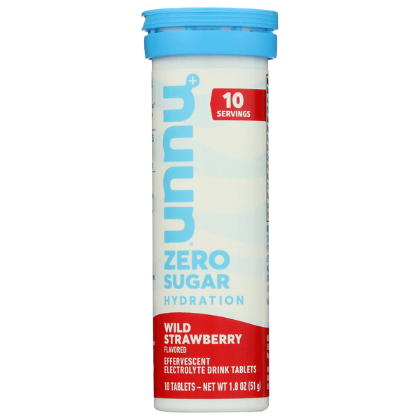 Nuun Sport: Zero Sugar – Wild Strawberry (Electrolyte Drink Tablets)