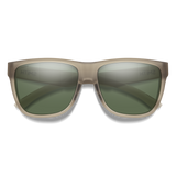 Lowdown XL 2 Matte Summit Crystal + ChromaPop Polarized Gray Green Lens