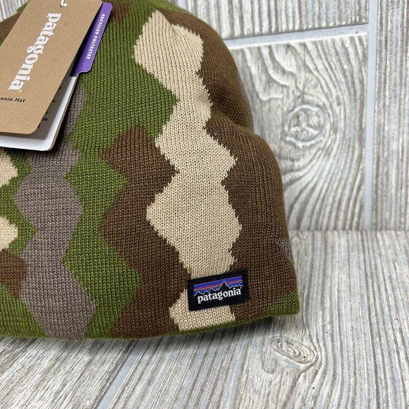 Beanie Hunting Climbing Trees Knit- Basin Green Camo Unisex NWT