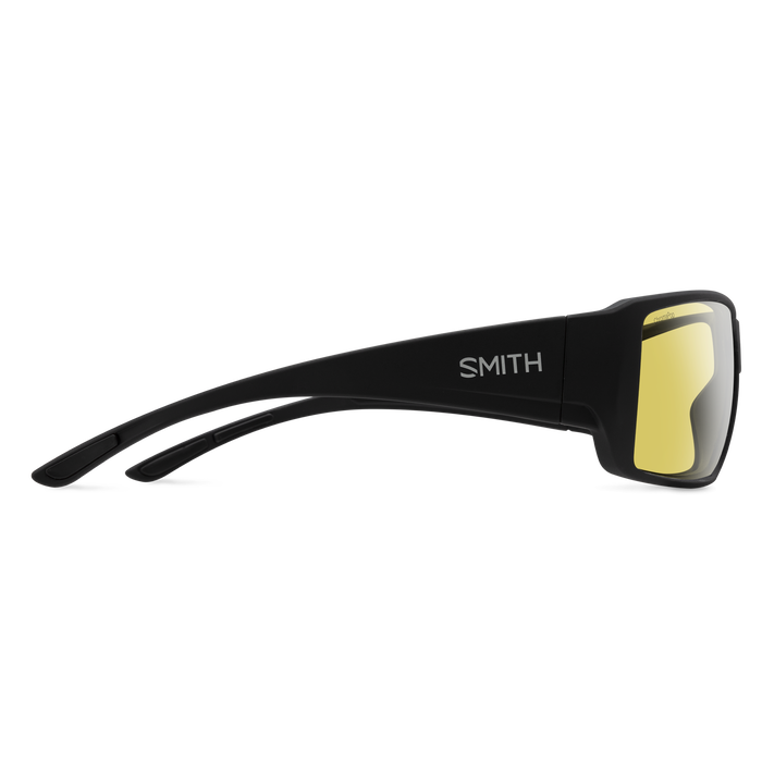 Guide's Choice XL Matte Black + ChromaPop Glass Polarized Low Light Yellow Lens