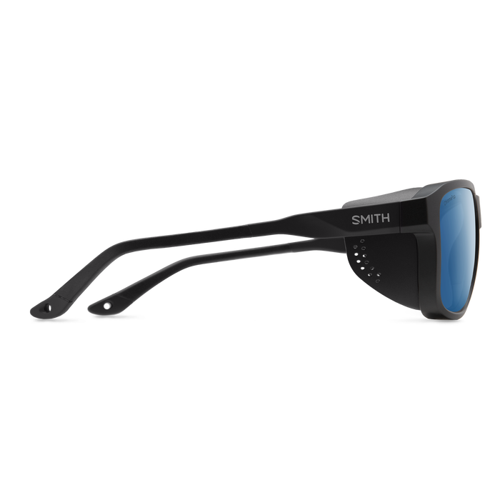 Embark Matte Black + ChromaPop Polarized Blue Mirror Lens
