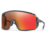 Pursuit Matte Slate + ChromaPop Glacier Photochromic Copper Red Mirror Lens