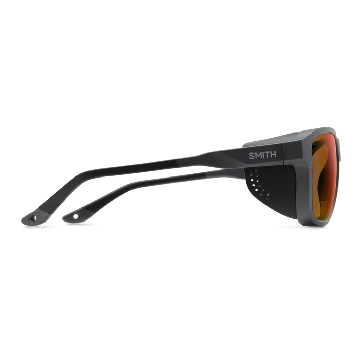 Embark Matte Slate + ChromaPop Glacier Photochromic Copper Red Mirror Lens