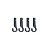 CROCHLAMP S, Headlamp clips for thin edges.(pack of 4)
