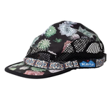 Trailrunner Greenhouse Unisex Hat Lightweight Floral Black Size M USA Made