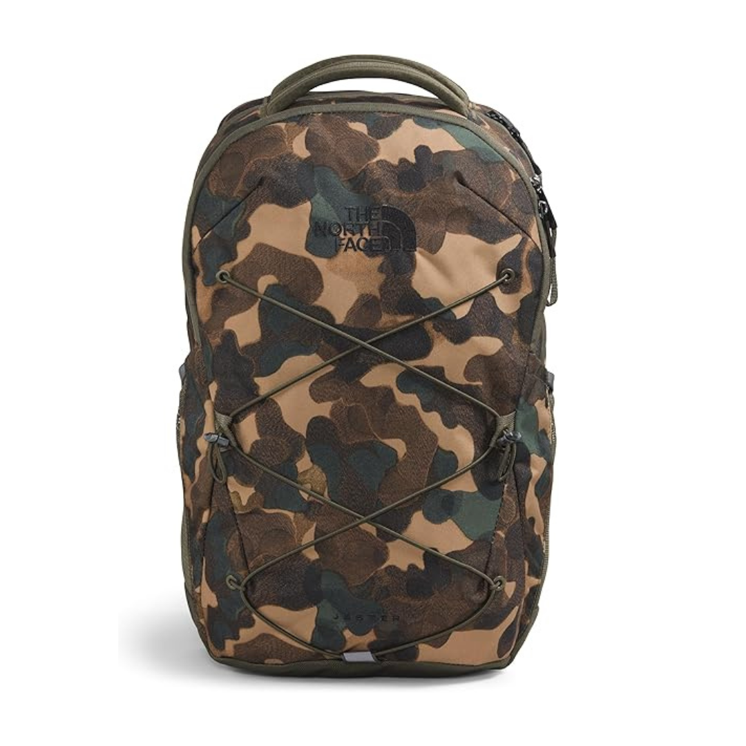 Jester Commuter Laptop Backpack, Utility Brown Camo Texture Print/New Taupe Green, One Size