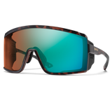 Pursuit Matte Tortoise + ChromaPop Glacier Photochromic Copper Opal Mirror Lens