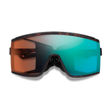 Pursuit Matte Tortoise + ChromaPop Glacier Photochromic Copper Opal Mirror Lens