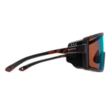 Pursuit Matte Tortoise + ChromaPop Glacier Photochromic Copper Opal Mirror Lens