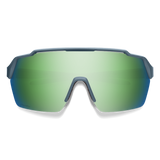 Shift Split MAG Matte Stone / Moss + ChromaPop Green Mirror Lens