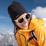 Venture Matte Bone + ChromaPop™ Glacier Photochromic Gold Mirror Lens