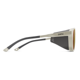 Venture Matte Bone + ChromaPop™ Glacier Photochromic Gold Mirror Lens