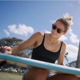 Westward Summit Crystal + ChromaPop™ Polarized Gray Green Lens