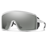 Pursuit White + ChromaPop Platinum Mirror Lens