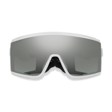 Pursuit White + ChromaPop Platinum Mirror Lens
