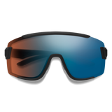 Wildcat Matte Black + ChromaPop Glacier Photochromic Copper Blue Mirror Lens