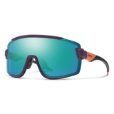 Wildcat Matte Purple / Cinder / Hi Viz + ChromaPop Opal Mirror Lens