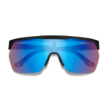 XC Matte Black + ChromaPop Low Light Rose Gold Blue Mirror Lens