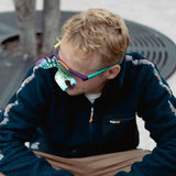XC Matte Purple / Cinder / Hi Viz / Opal + ChromaPop Opal Mirror Lens