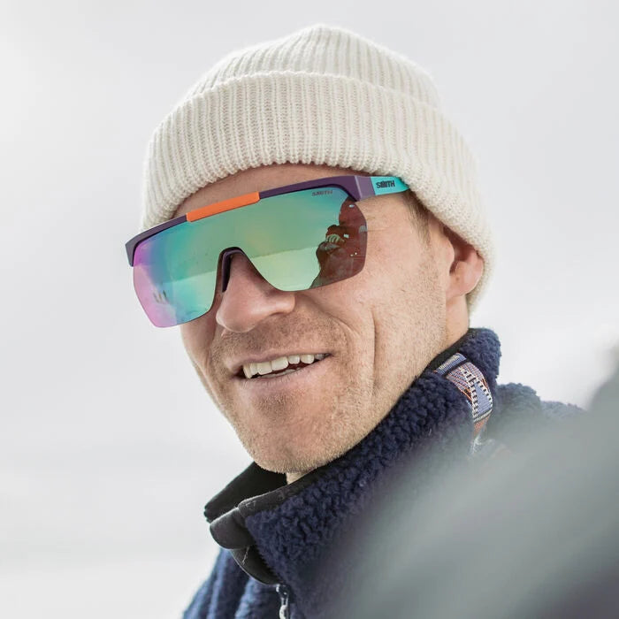 XC Matte Purple / Cinder / Hi Viz / Opal + ChromaPop Opal Mirror Lens