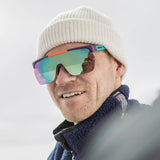 XC Matte Purple / Cinder / Hi Viz / Opal + ChromaPop Opal Mirror Lens